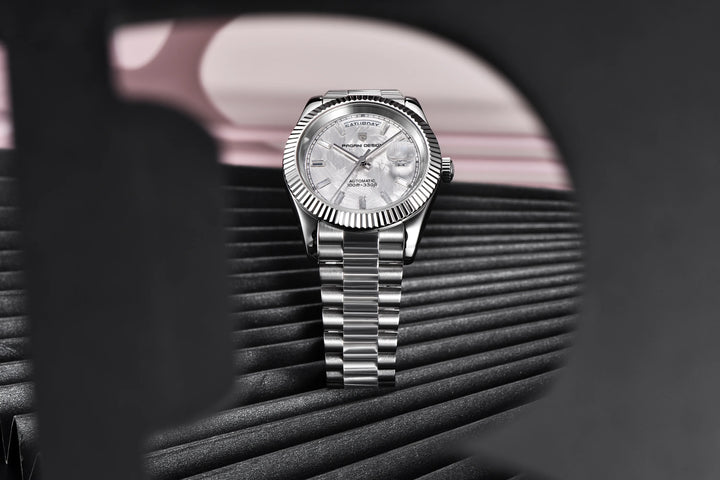 2024 New PAGANI DESIGN Rose Gold DD40 Luxury Automatic Watch Men Mechanical Wrist Watches Men Japan NH36A AR Sapphire crystal