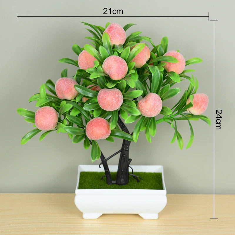 Artificial Bonsai Tree Potted Ornament