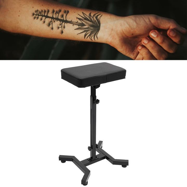 Professional Tattoo Armrest Stand 27.56-38.98inch Height Adjustable, 340° Rotating Arm Rest Tattoo Stand for Salon Studio Home