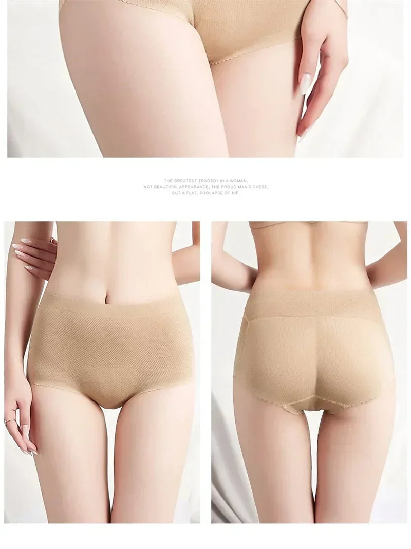 Women Control Padded Panties Sexy Body Shaper Tummy Butt Lifter Panty Enhancer Shapewear Underwear Push Up Hip Female Briefs
