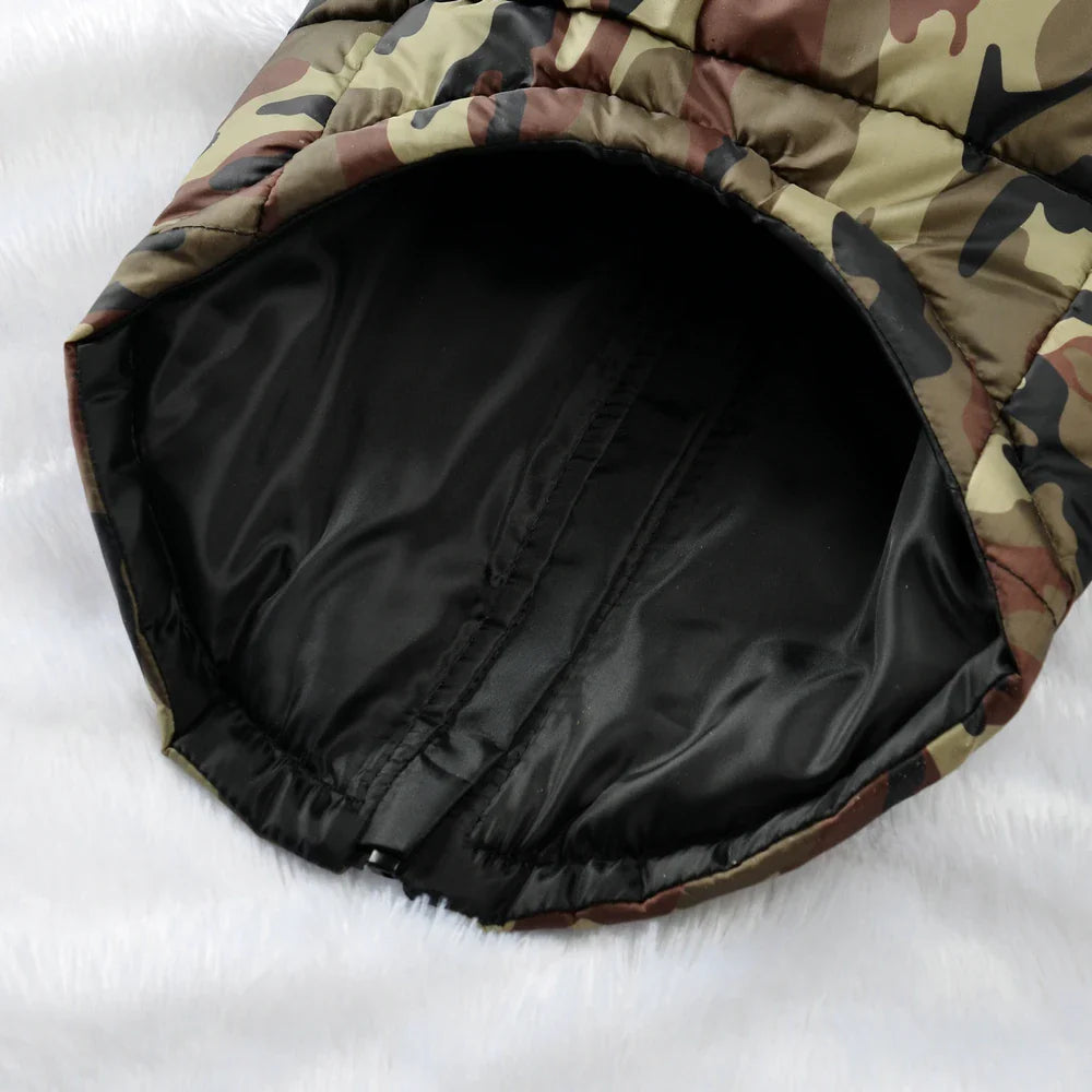 Camouflage Winter Dog Jacket