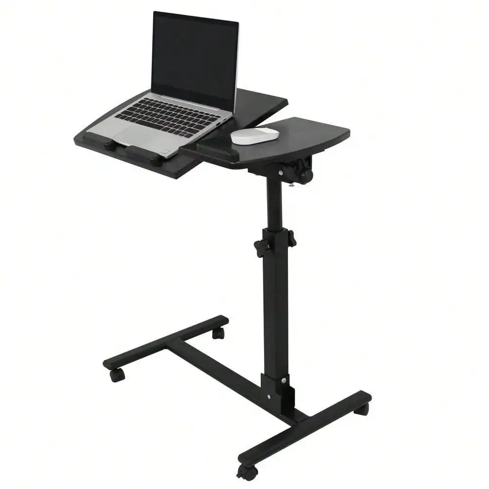 Mobile Rolling Laptop Table Adjustable