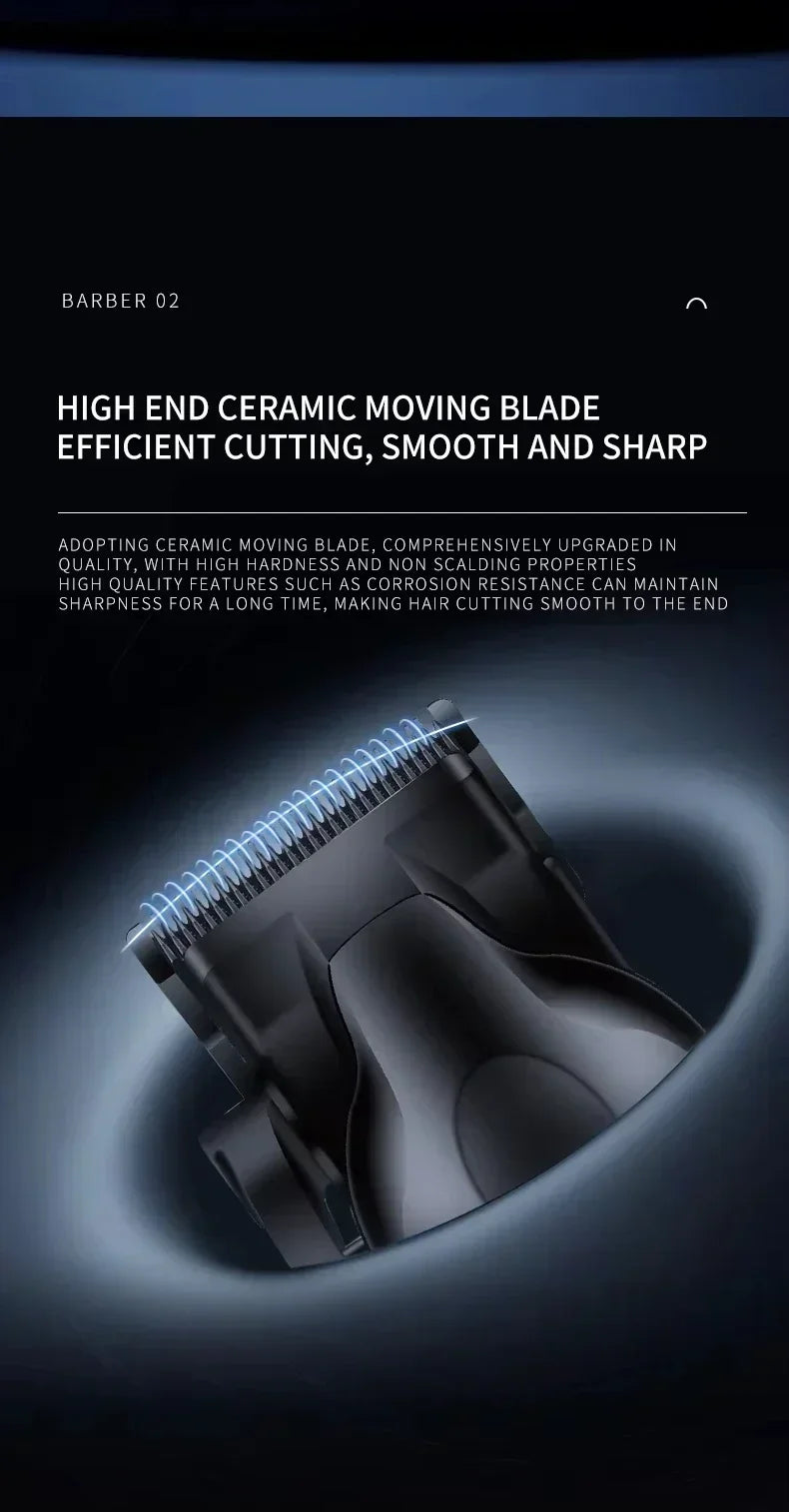 Kemei KM-2290 KM-2293 KM-T95 New Professional Cutting Machine Electric Shaver Hair Trimmers With LCD Display Men's Hair Clipper