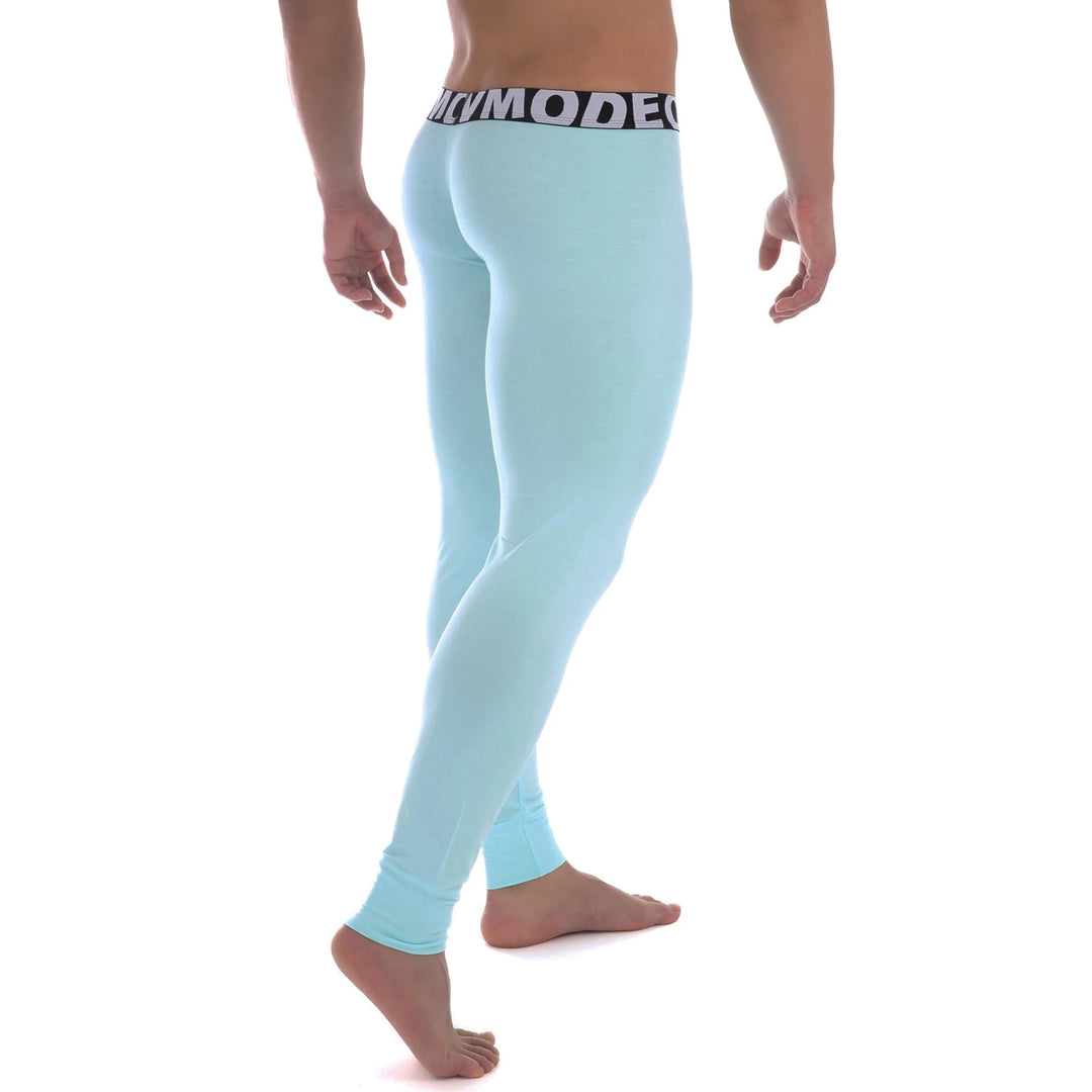 CLEVER-MENMODE Thermal Underwear Men's Sexy Penis Pouch Thermo Long Johns Pants Modal Leggings Bottoms Warm Pants Elastic