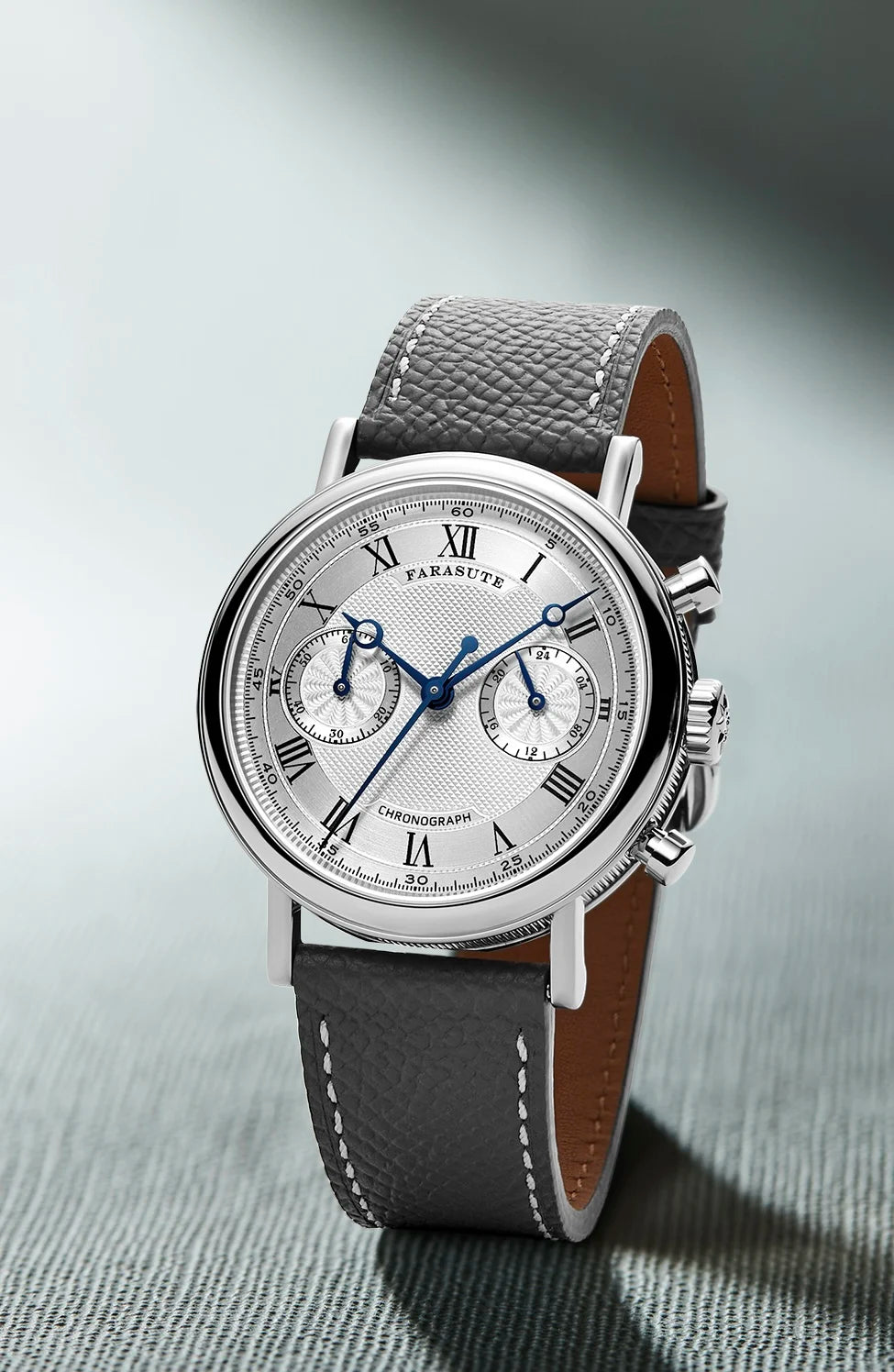 FARASUTE 2025 New Retro Mens Watches Quartz Watch For Men Speed Sports Chronograph  AR Coating  Sapphire VK64 Clock Reloj Hombre