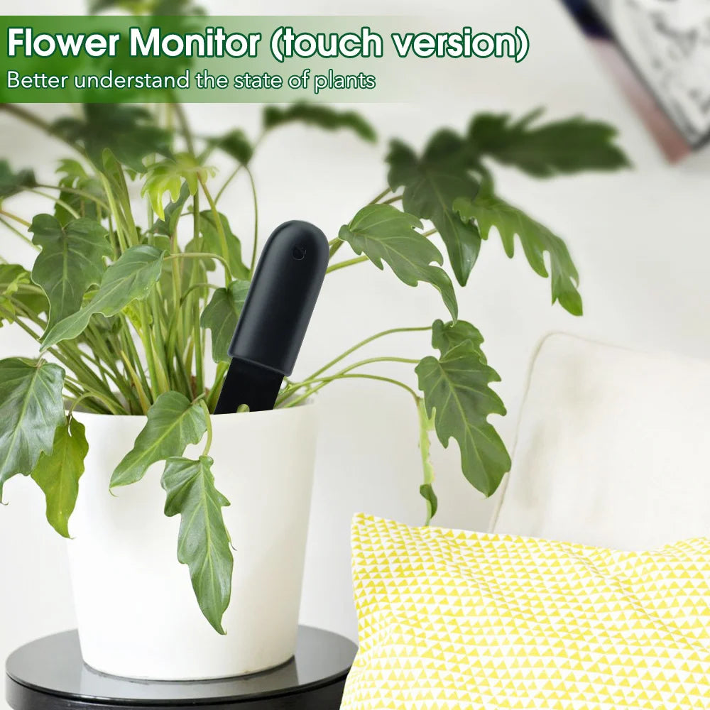 HHCC Flower Monitor Flora Garden Care Plant Grass Soil Water Fertility Smart Tester Sensor Flower Gardening Detector For Xiaomi