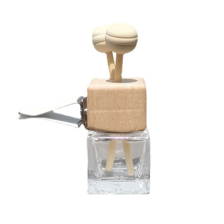 Empty Essential Oil Diffuser Bottle Empty Refillable Car Perfume Bottle Auto Perfume Diffuser Bottle Air Vent Clip Aromatherapy