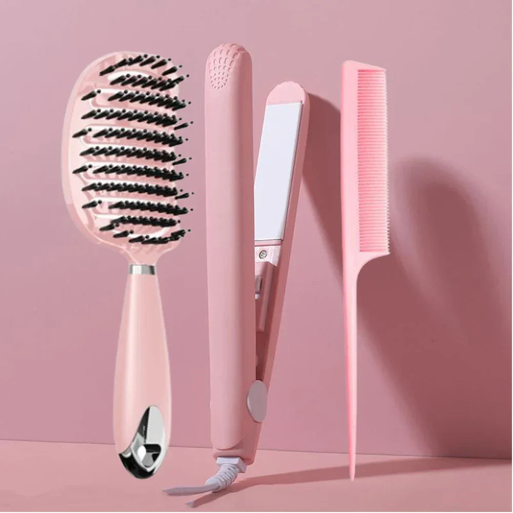Pink Ceramic Hair Straightener