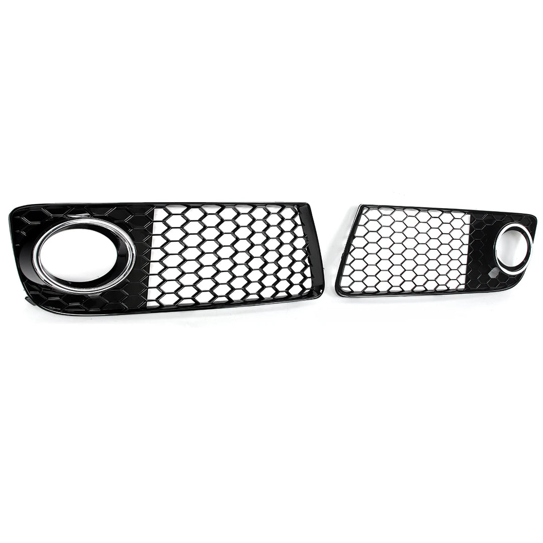 For Audi TT MK2 8J Front Bumper Fog Light Grills Grille Honeycomb Mesh Fog Light Lamp Cover 2010 2011 2012 2013 2014  8J0807682J