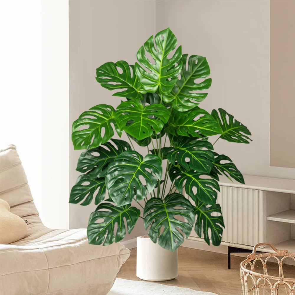 Artificial Monstera Tree Tropical Décor