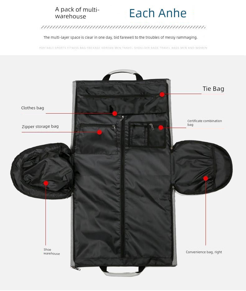 Women's Cosmetics Bag Portable Folding Travel Bag