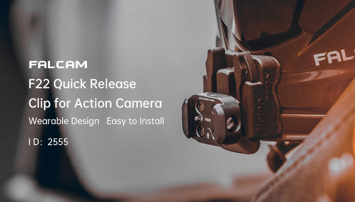 Ulanzi FALCAM F22 Quick Release Ballhead /Quick Release Clip for Gopro Action Camera Sports Camera Quick Mounting