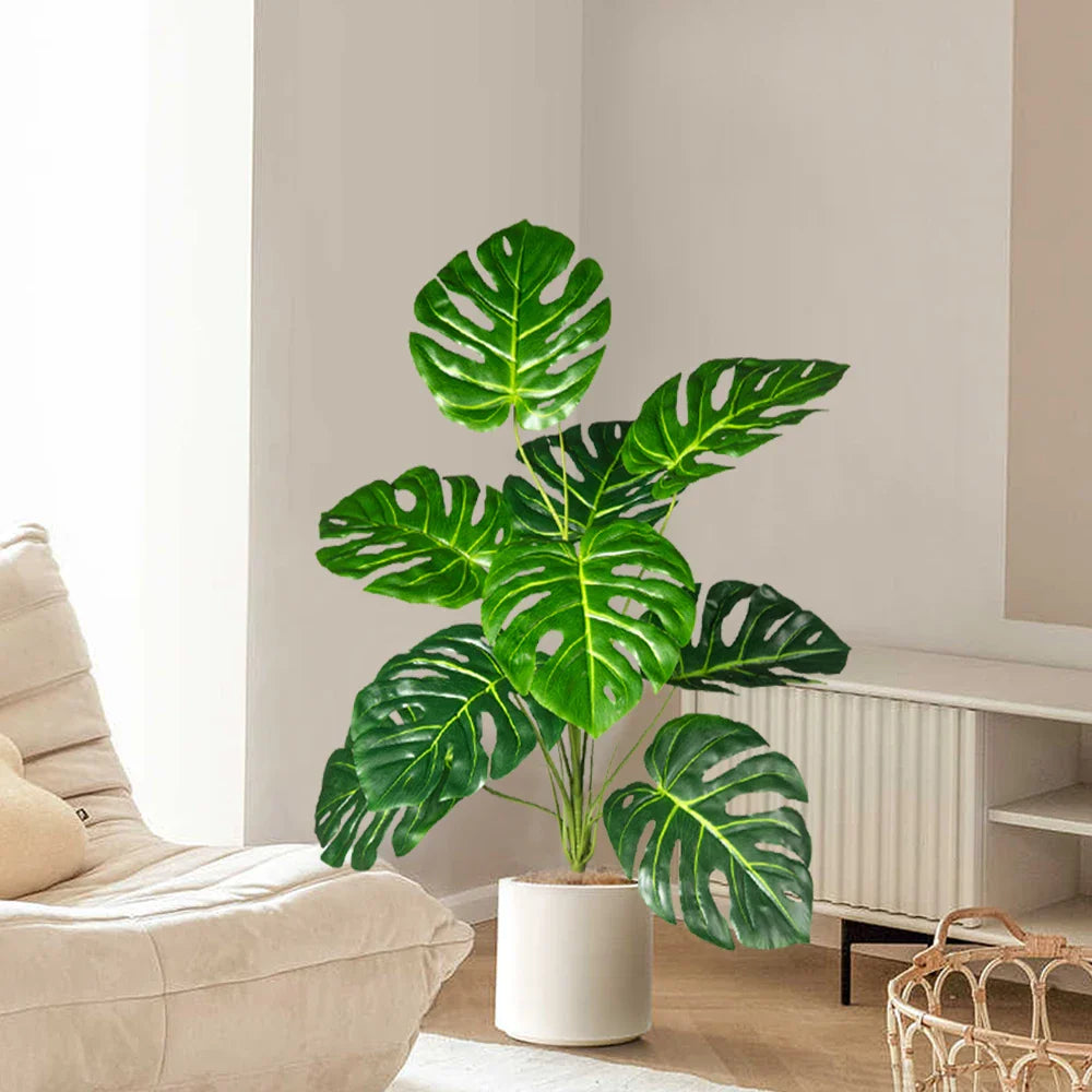 Artificial Monstera Tree Tropical Décor