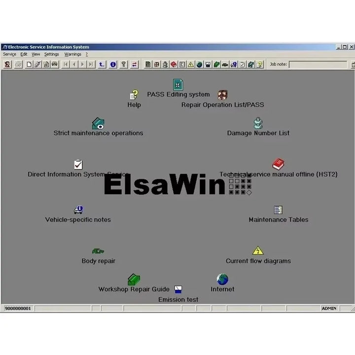 Newest  Etka 8.3& ELSAWIN 6.0 for A-udi for V-W Auto Repair Software Group Vehicles Electronic Parts Catalog free help install