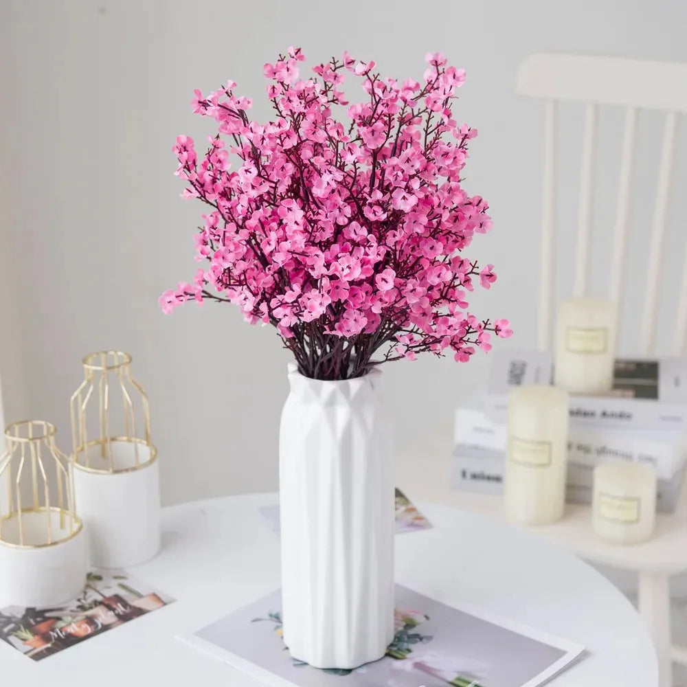 Artificial Cherry Gypsophila Fake Flowers