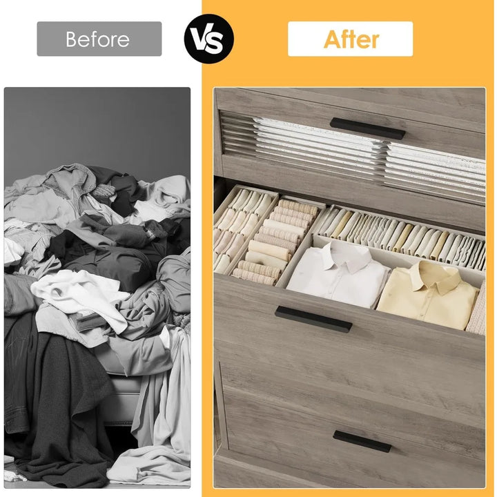 Modern 5 Drawer Dresser Bedroom