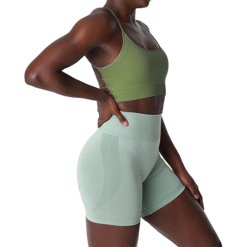 New Invincible Seamless Bra Spandex  Woman Fitness Elastic Breathable Breast Enhancement Leisure Sports Underwear