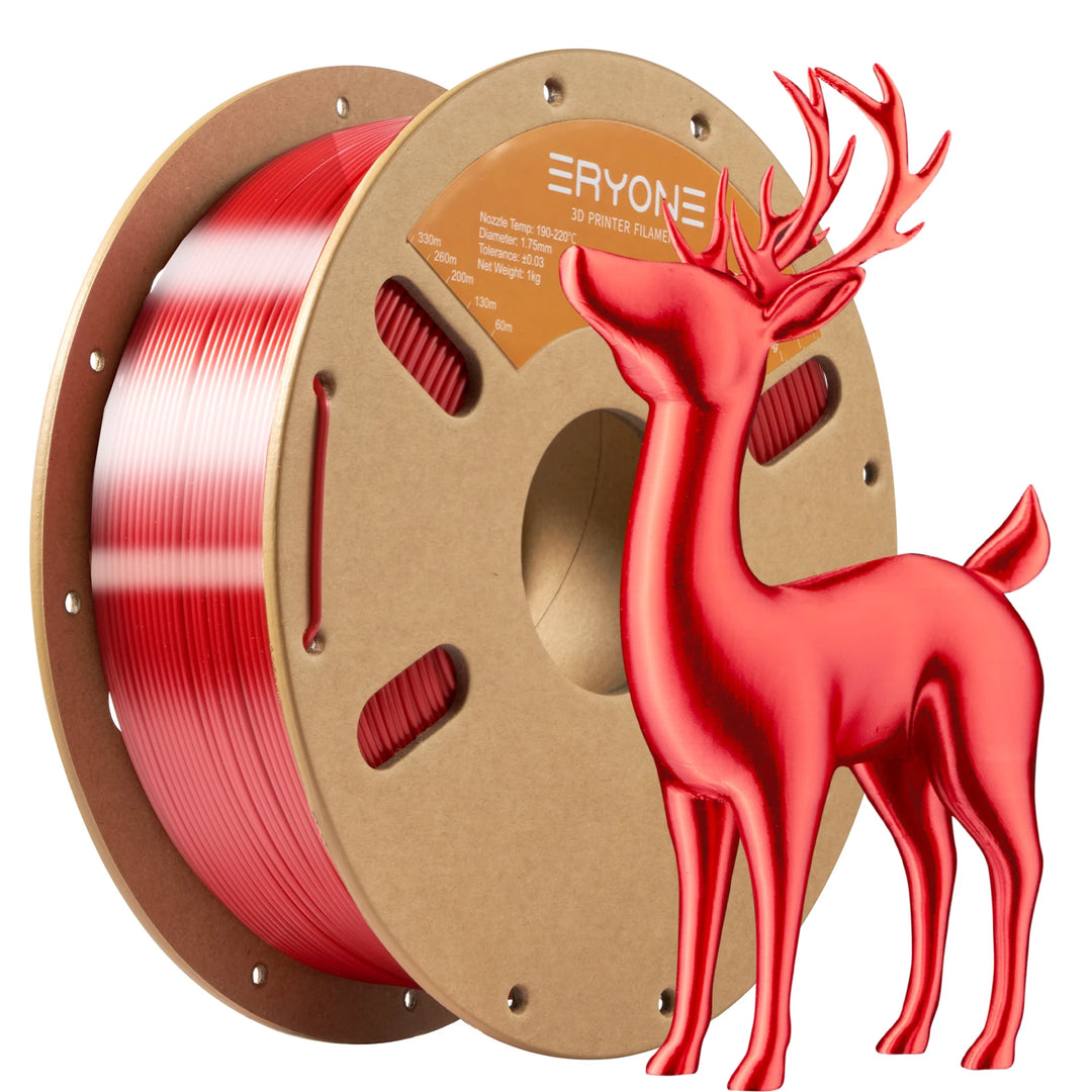 Eryone Promotion Ultra SILK PLA Filament 3D Printing New Arrival 1.75mm 1Kg For 3D Printer High Quality Fast delivery