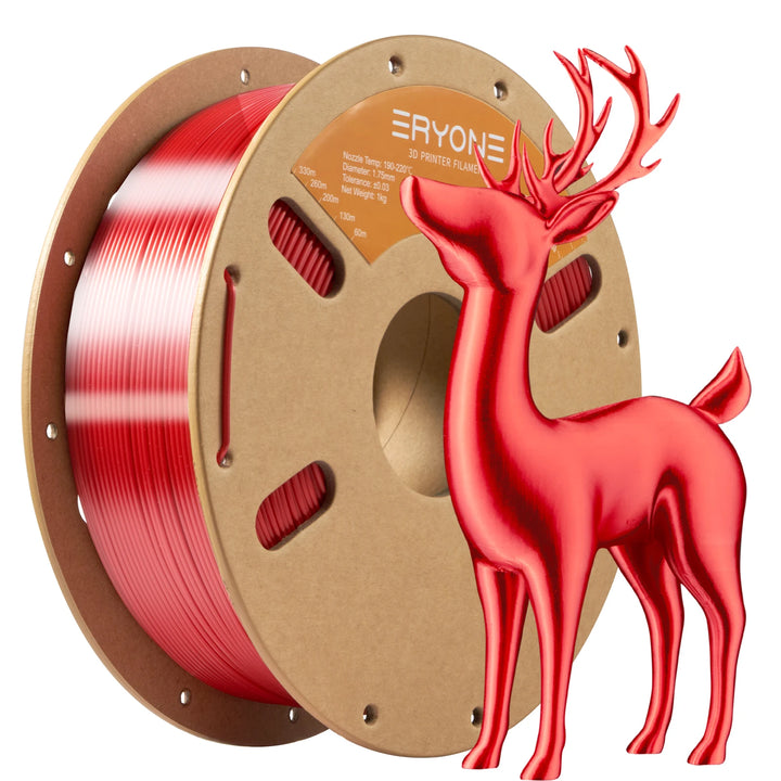 Eryone Promotion Ultra SILK PLA Filament 3D Printing New Arrival 1.75mm 1Kg For 3D Printer High Quality Fast delivery