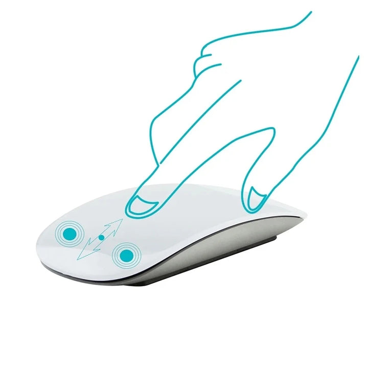 Wireless Bluetooth Silent Magic Computer Mouse Dual-Mode Rechargeable Touch Slim Ergonomic PC Mice For Apple Macbook Microsoft