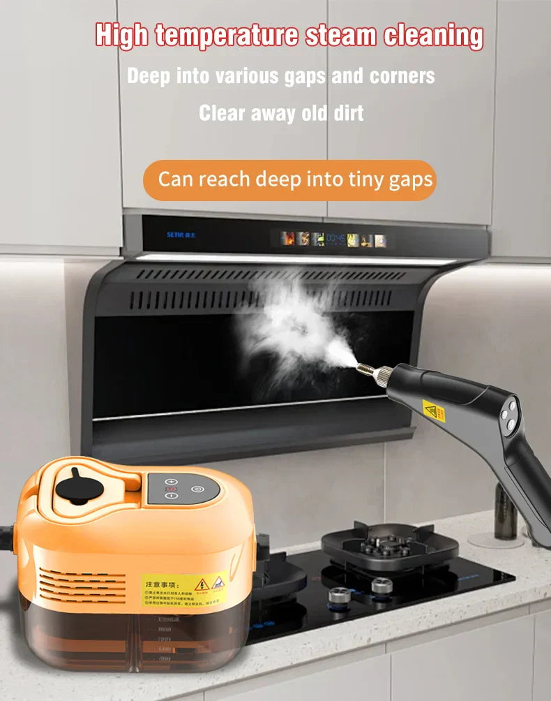 Handheld High Pressure High Temperature Household Steam Cleaner For Air Conditioner Kitchen Car Furniture Steam Cleaner EU/US