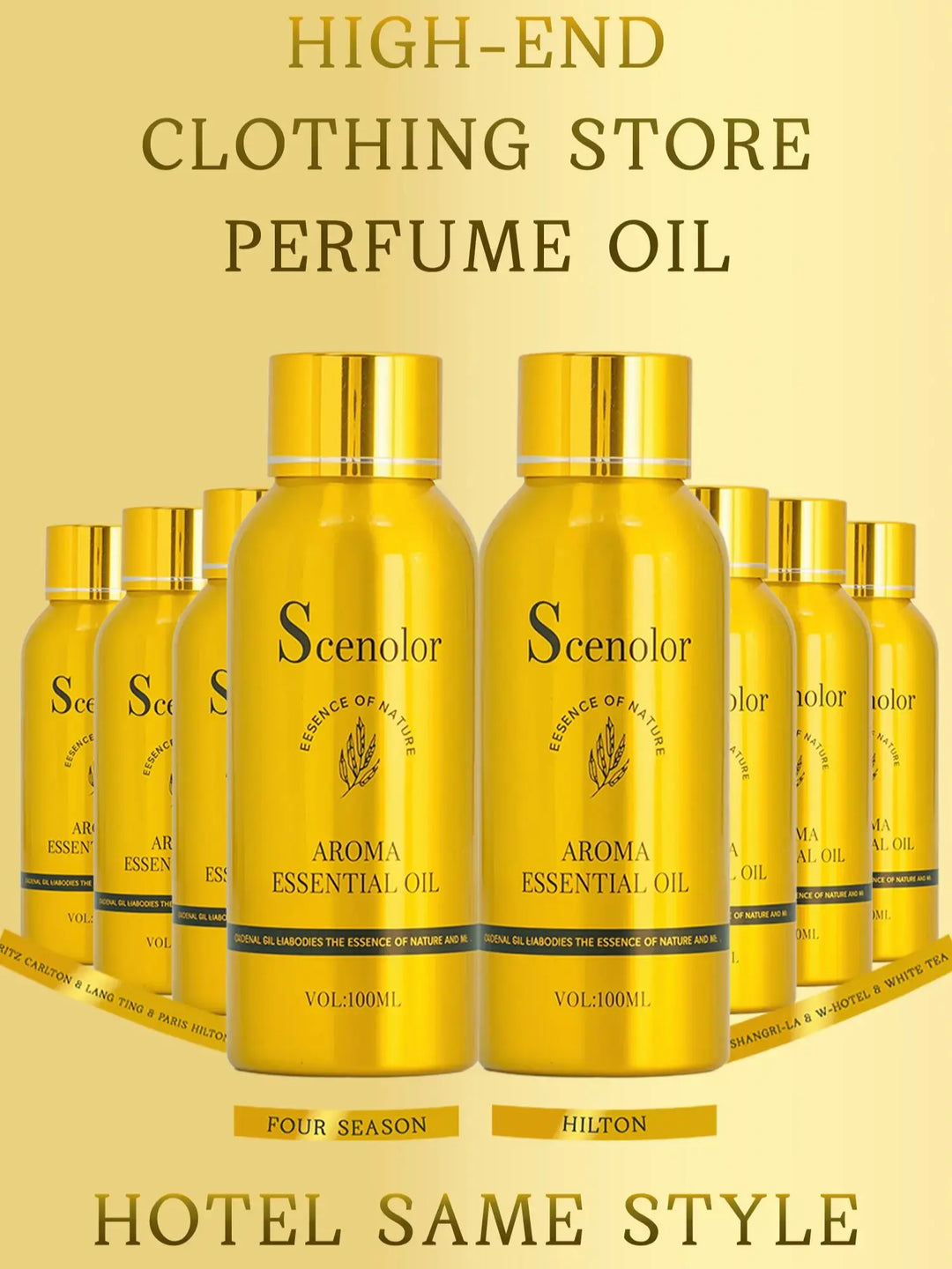 100ml Electric Aroma Hotel Essential Oil Perfume Oil High End Clothing Store Fragrance Oil For Aroma Diffuser Air Freshener Diy