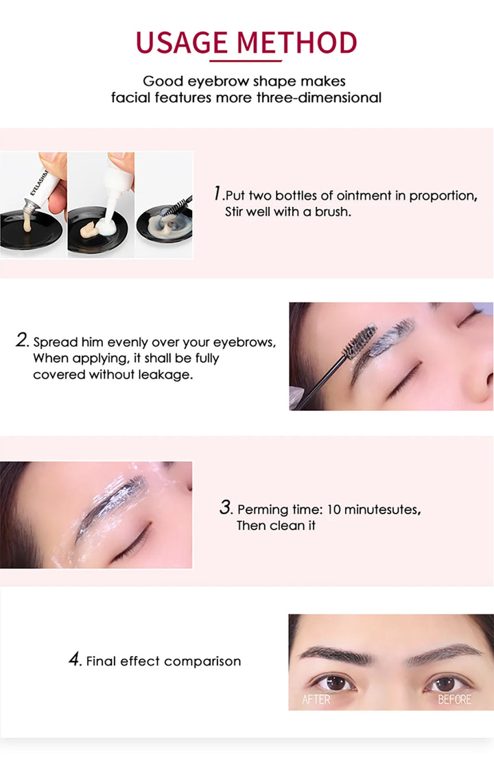 Dropshipping ICONSIGN Lash Lift Kit And Brow Dye Tint Kit Lifting Eyelashes Brow Lift Brow Dye Tint Lash Lifting Kit Eye Makeup
