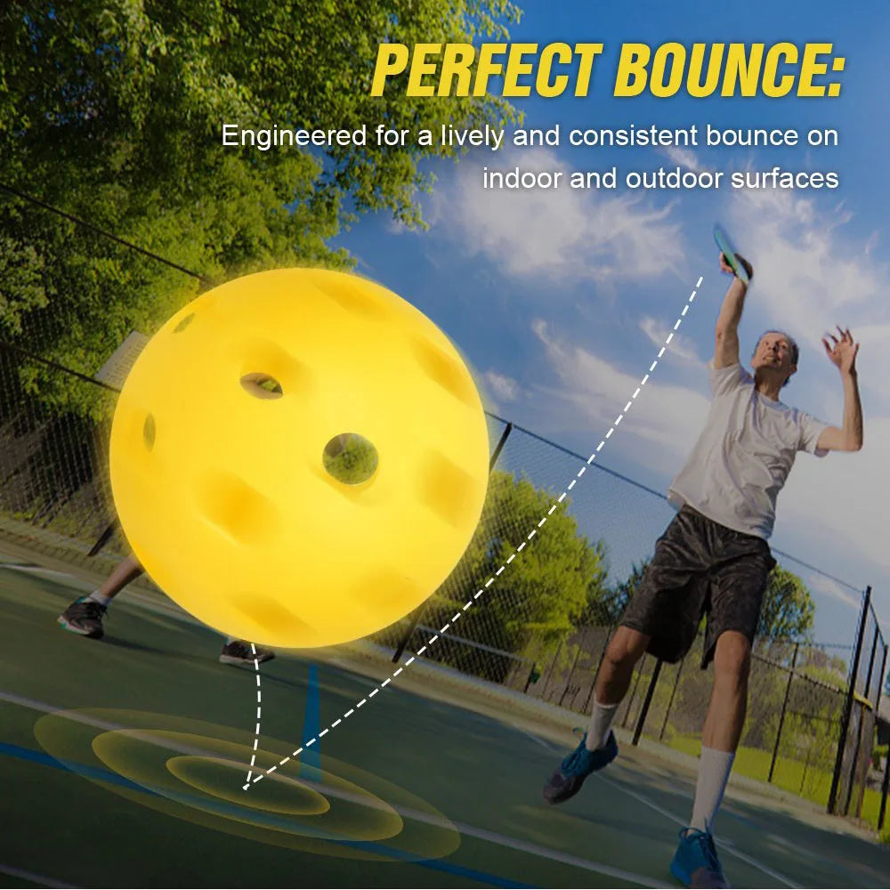 6-Pack Durable Pickleball Balls Set