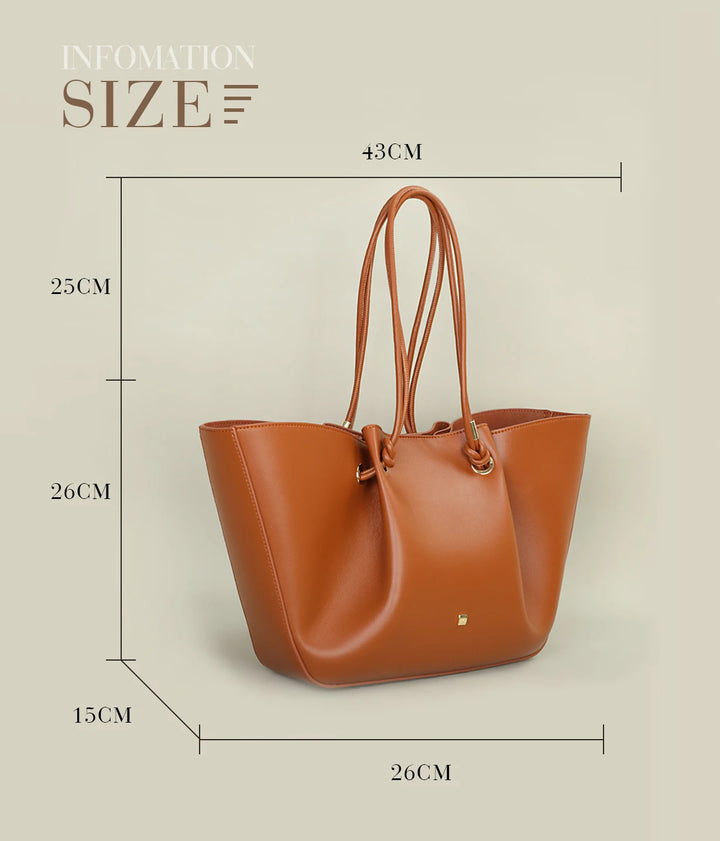 PG Atmosphere Brand Multifunctional Large Capacity 2025 New Fashion PU Artificial Eco-Friendly Leather  Single Shoulder Bag