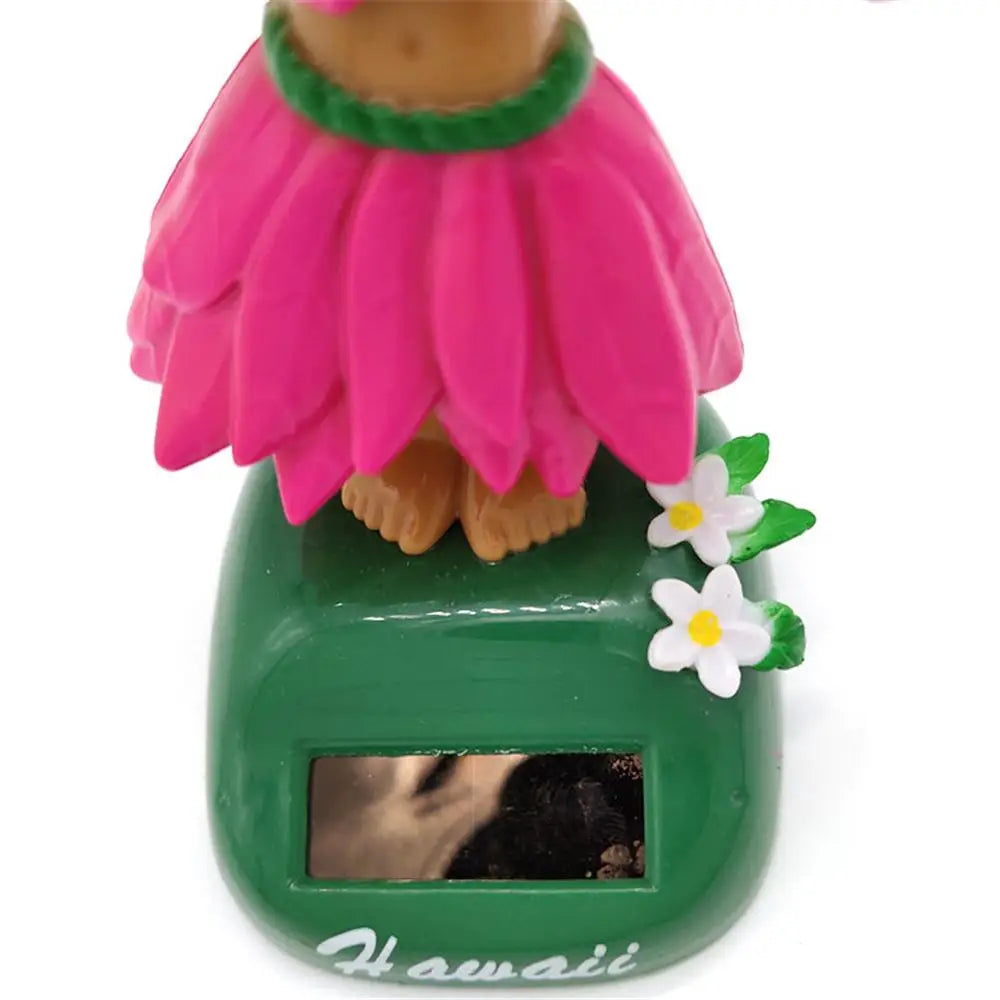 HulaGirl Dashboard Doll HulaGirl Dashboard Hawaii Dancing Girl Car Dashboard Decorations Solar Dancing Figure Toy
