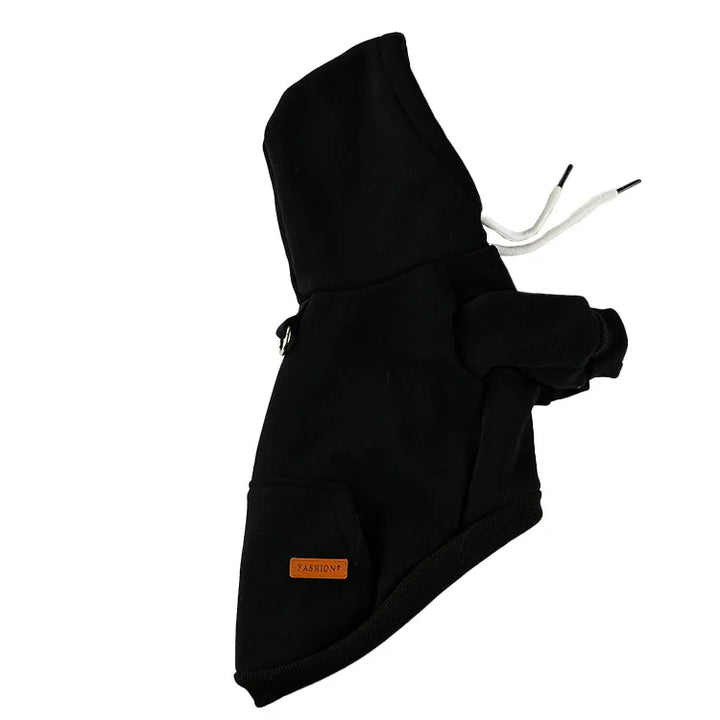 Warm Fleece Dog Hoodie Vest