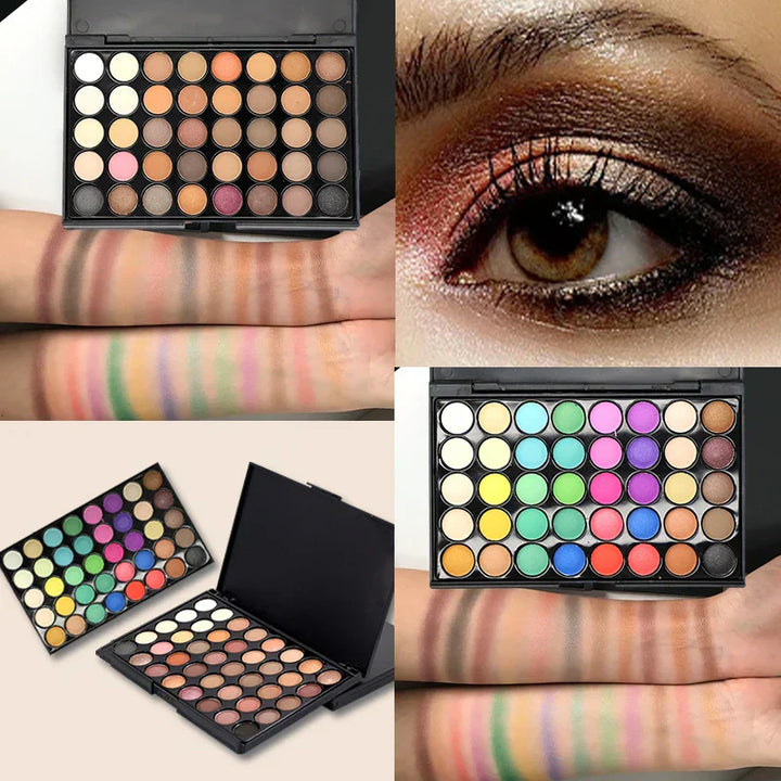 40-Color Earth Tone Eyeshadow