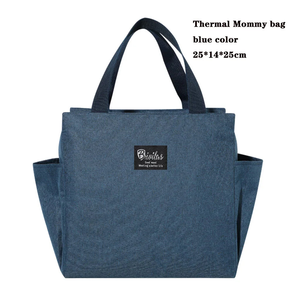 Thermal Bag Food Storage bag Student lunchbox cool bag for Children Food Container for Kids School small Thermal Lunch food Bag