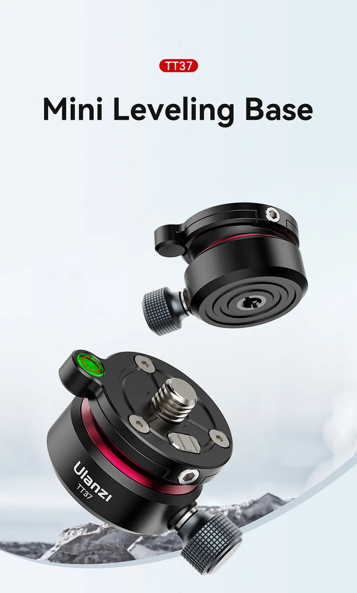 Ulanzi U-190 U190 Panoramic Tripod Head Hydraulic Fluid Video Damping Head For Tripod Monopod DSLR Camera Holder Stand Mobile