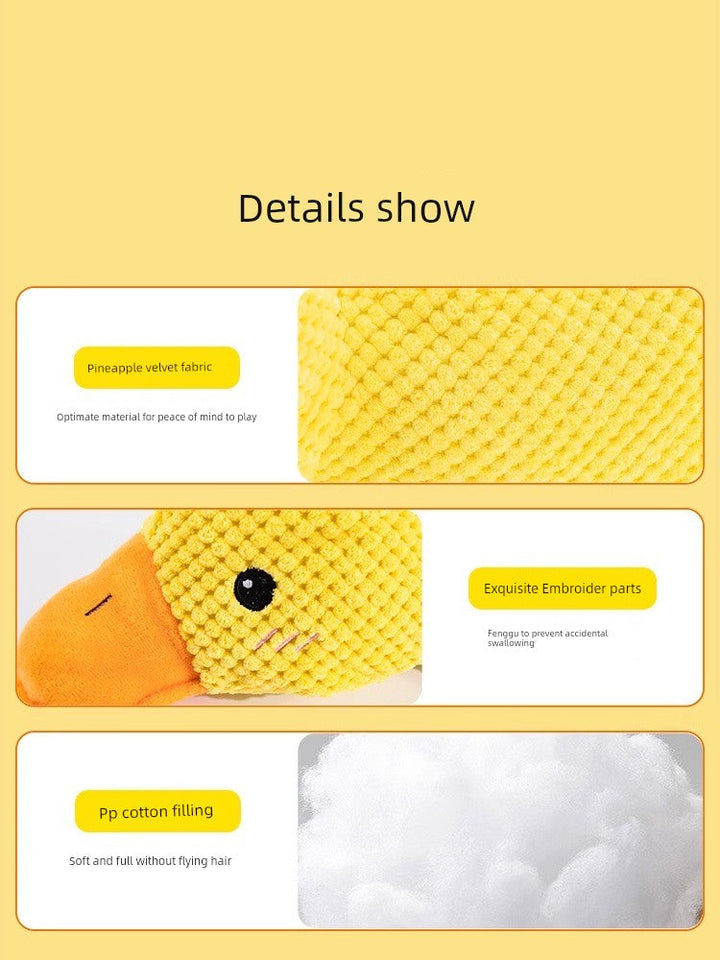 Dog Toy with Running Dogs Stuffed Sound Puppy Big Dog Pet Self-Hi Molar Long Lasting Relieving Boredom Handy Gadget Corgi