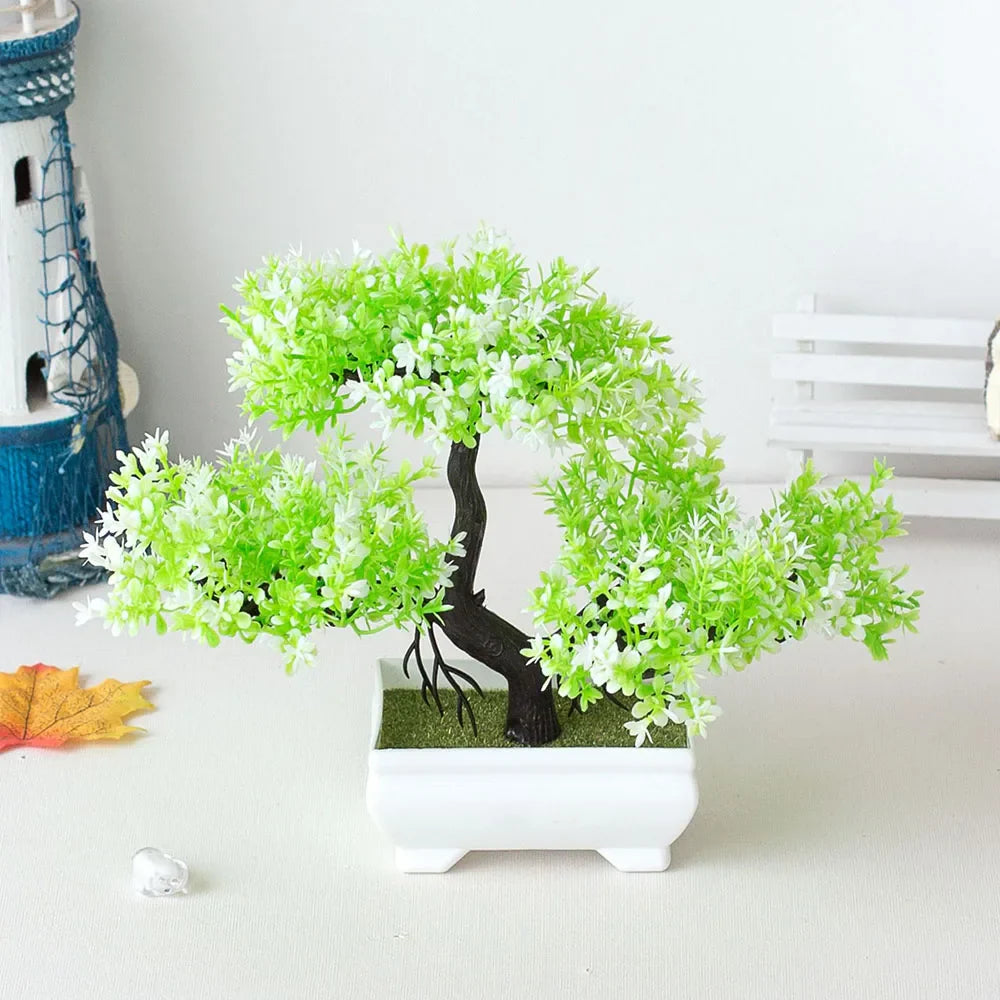 Artificial Potted Bonsai Tree Decor