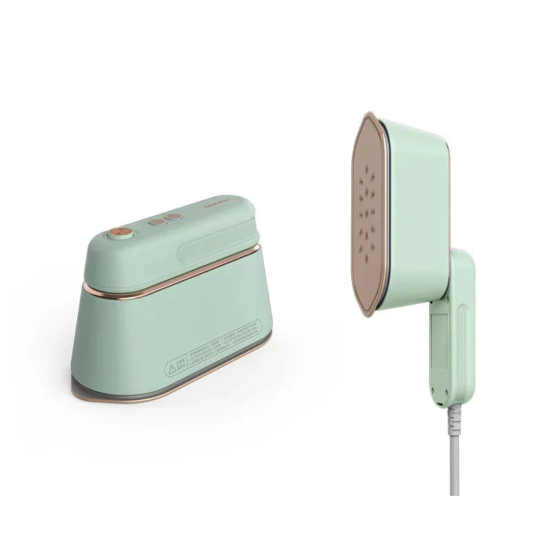 New Hanging Ironing Machine Handheld 1000W Home Small Steam Iron Portable Dry Wet Double Ironing 6 Holes For Steam