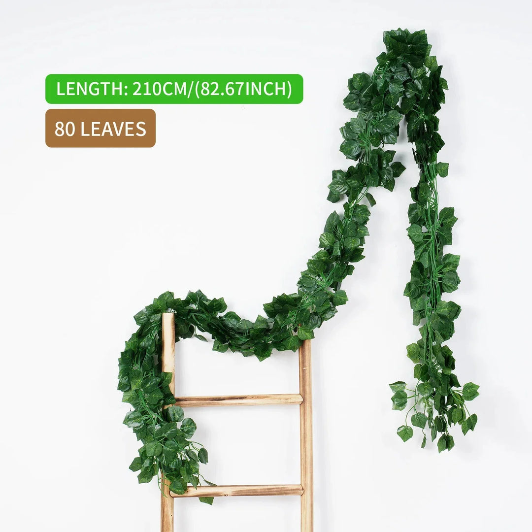 Artificial Garland Silk Wall Plant Home