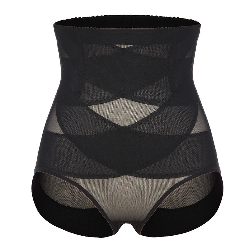 Women Butt Lifter Shapewear High Waist Double Tummy Control Panties Waist Trainer Body Shaper Slimming Seamless Underwear Briefs