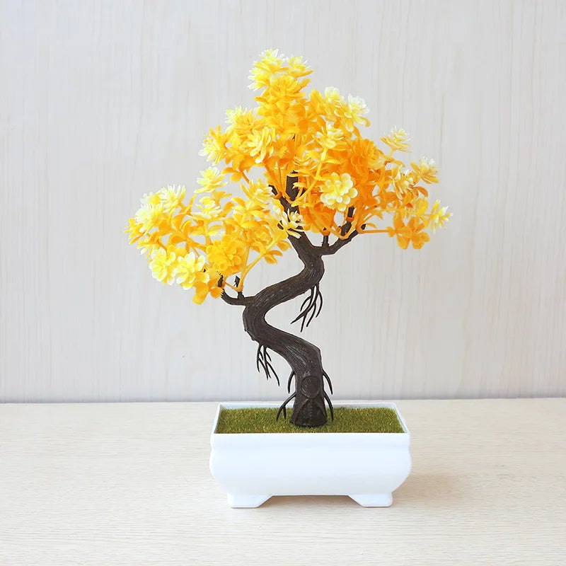 Artificial Potted Bonsai Tree Decor