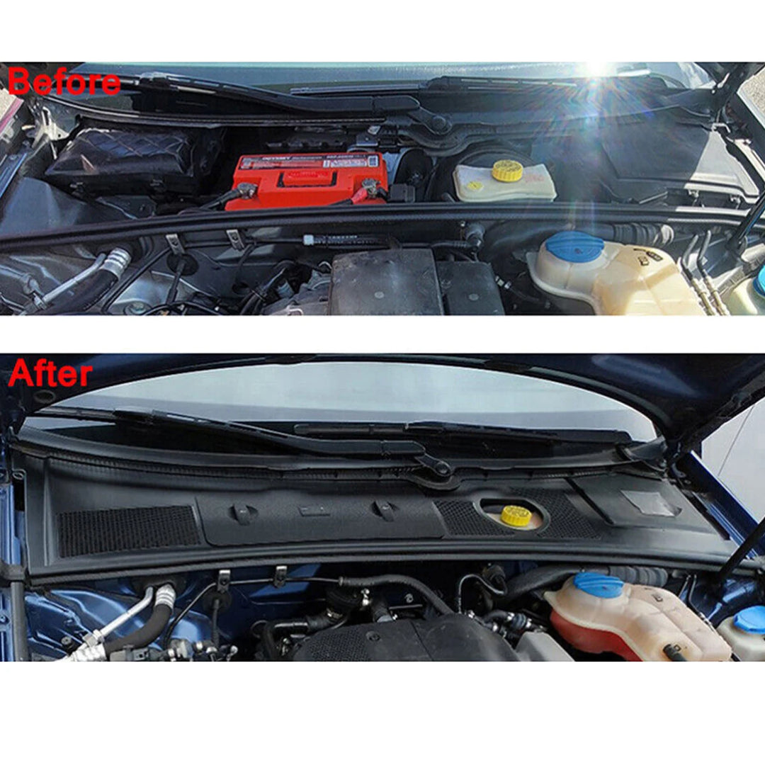 Black Battery Tray Cover Cap for 2001-2008 Audi A4 S4 RS4 8E B6 B7 Sedan Avant