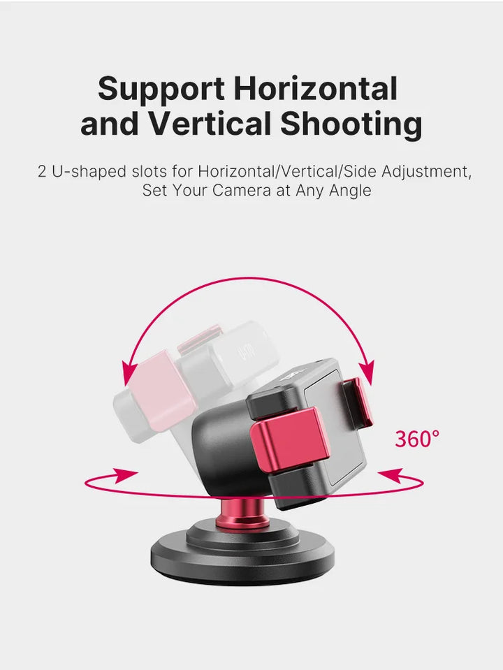 Ulanzi MT-50 Magnetic Tripod for Dji Osmo Action 5 4 3 Adjustable Underwater Selfie Stick Stand Mount Action Camera Accessories