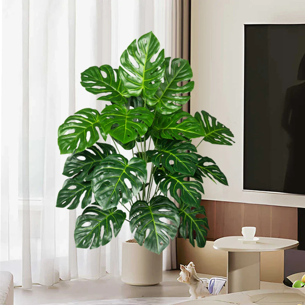 Artificial Monstera Tree Tropical Décor