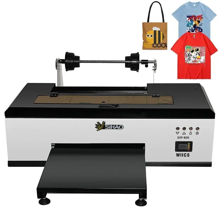 SIHAO A3 R1390/L1800 DTF Printer Oven All-in-One for T-Shirt Fabric Textile Clothing Printing DTF Transfer Film Printer Machine