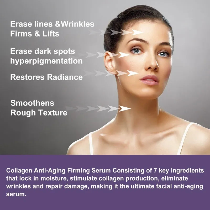 Retinol Remove Wrinkle Face Serum Lift Firming Anti Aging Fade Fine Lines Whitening Brightening Moisturizer Skin Care Cosmetics