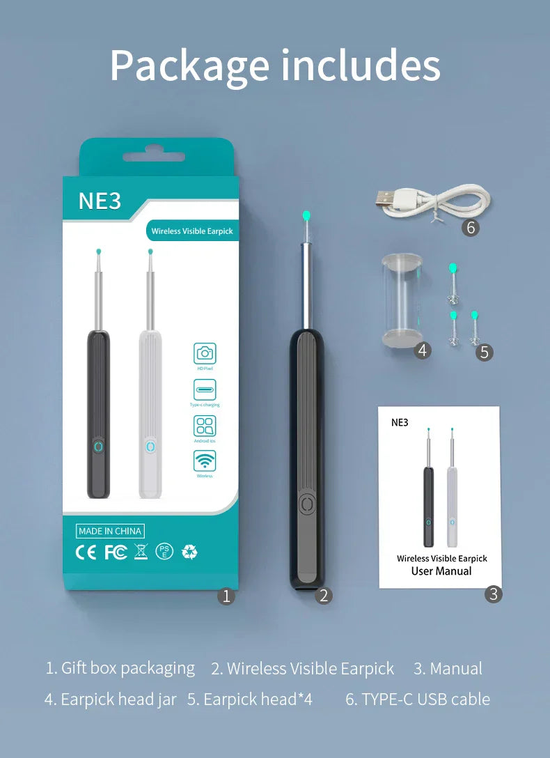 Smart HD Visual Ear Cleaner