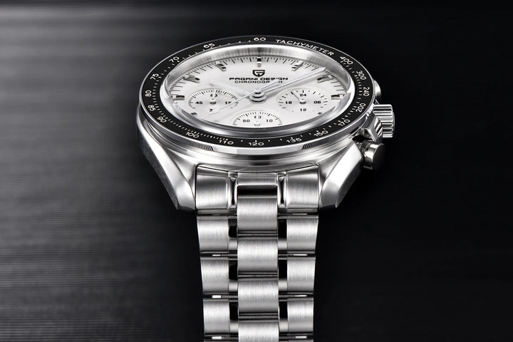 PAGANI DESIGN Moon Mens Watches 2023 Top Brand Luxury Quartz Watch For Men Chronograph Luminous Sapphire Mirror Waterproof Clock