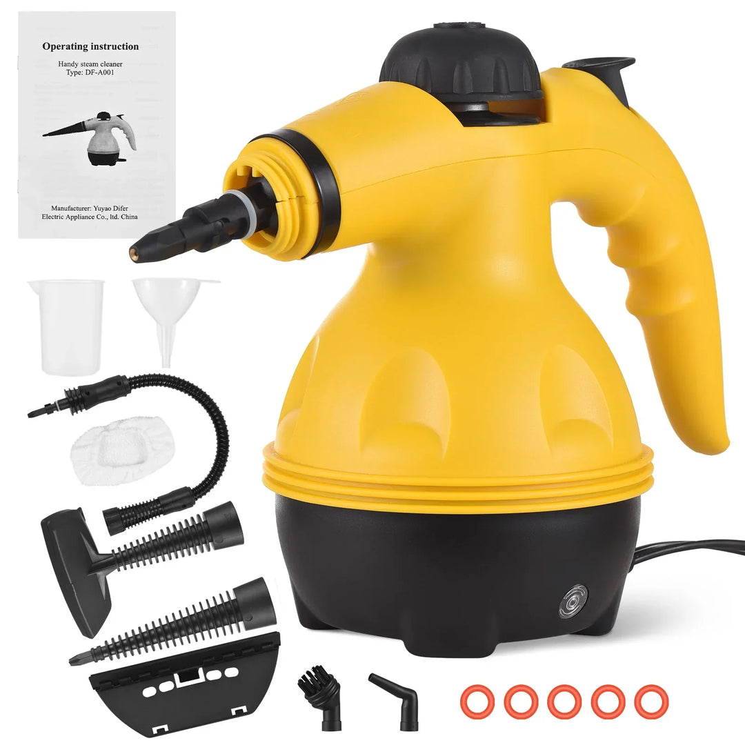 Pressurized Handheld Steam Cleaner/SteamShot Hard Surface Steam Cleaner Perfect for Stain Removal/Curtains/Car Seats/Floor