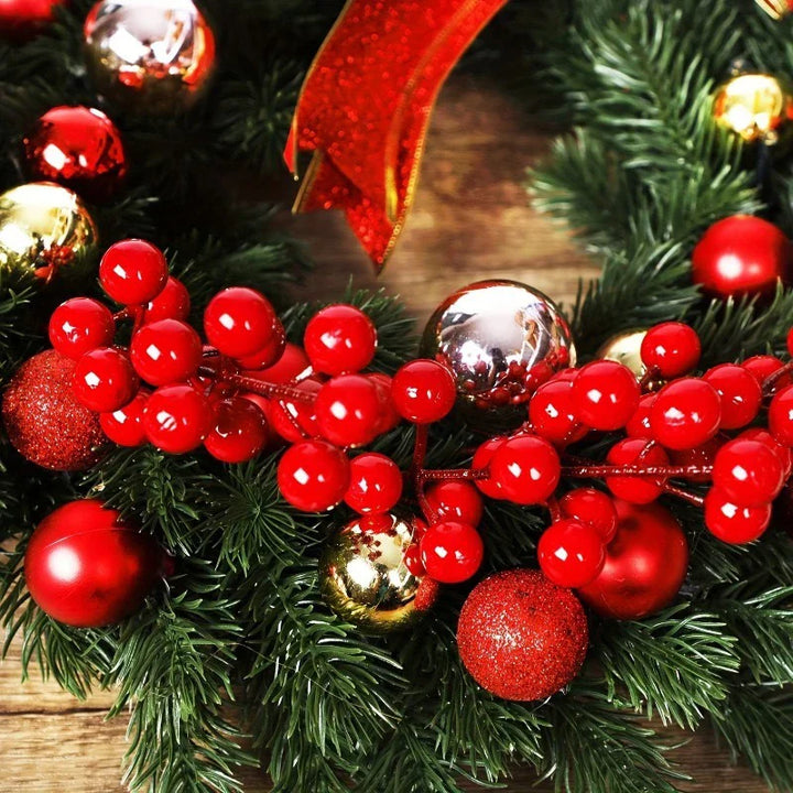 Christmas Red Berry Branches Flowers Accessory