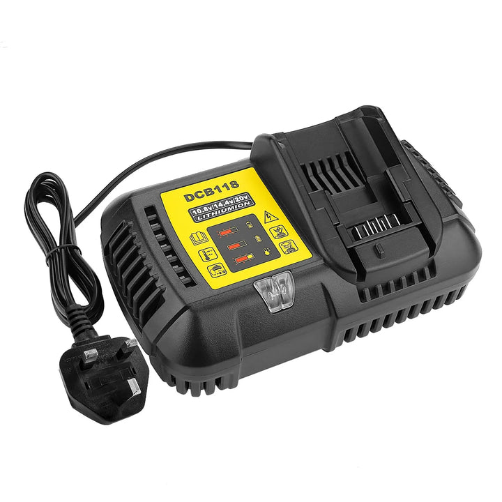 DCB102 DCB118 DCB112 Li-ion Battery Double Charging Dual USB Ports Charger For DeWalt 12V 14.4V 18V 20V DCB101 DCB200 DCB201
